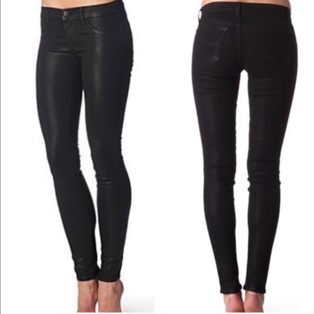 J brand coat steal black jeans - Picture 2 of 8